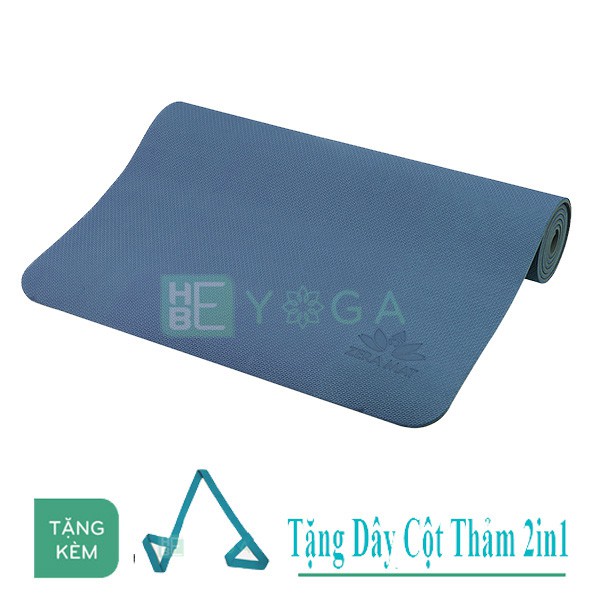 Thảm Yoga TPE Zera Mats 1 Lớp Tặng Kèm Dây Cột Cao Cấp