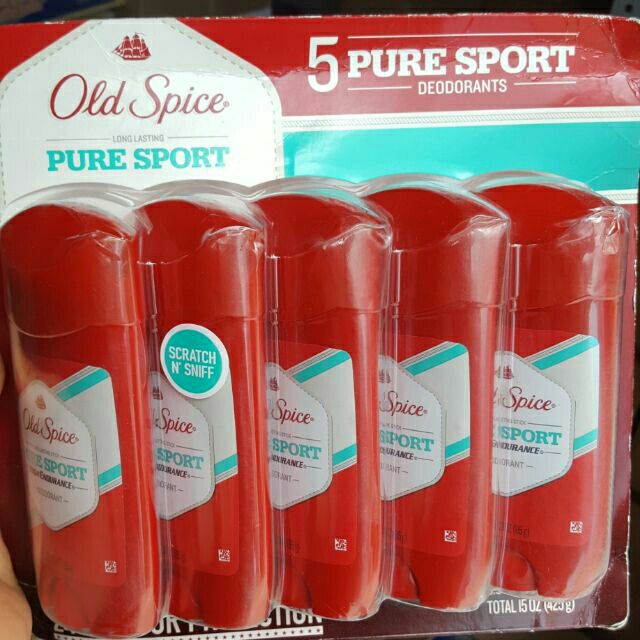 Lăn khử mùi Old Spice Pure Sport 68gr,85gr của Mỹ