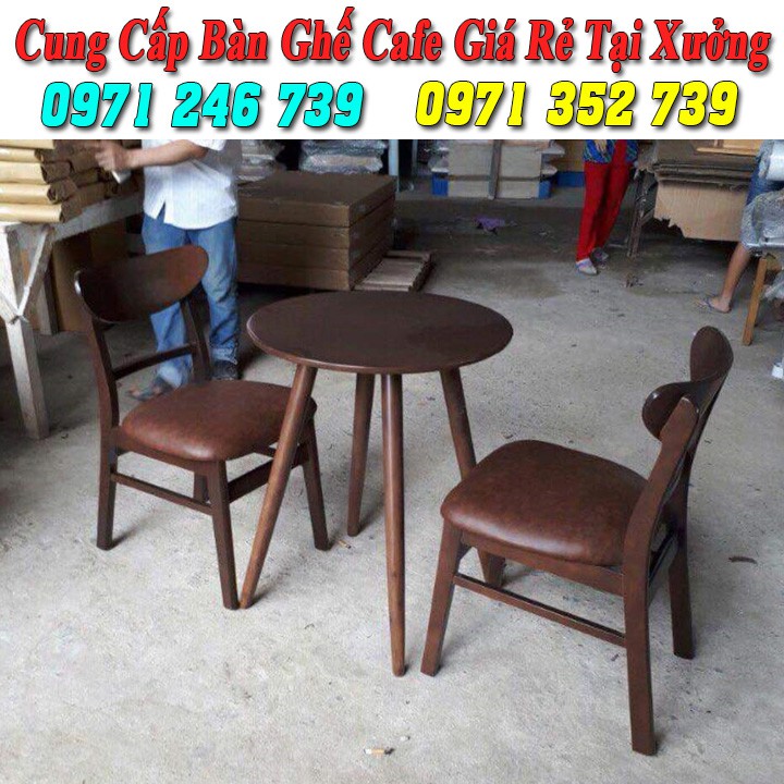 Bàn ghế cafe cao câp xưởng cung cấp giá rẻ