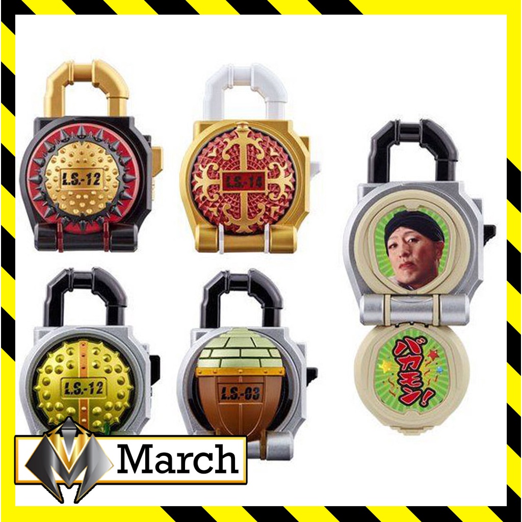 Đồ chơi CSM Kamen Rider Gaim Lockseed Charmon - Gridon - Bravo