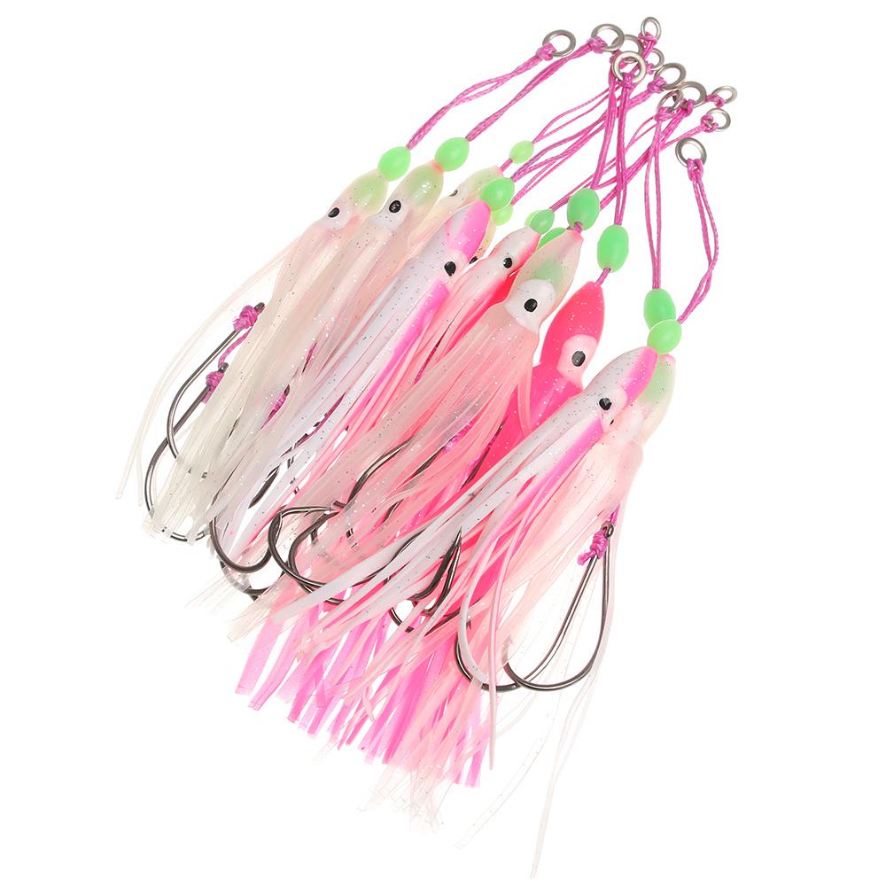 Set 2 Mồi Câu Cá Giả Hình Bạch Tuộc Chuyên Dụng