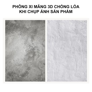 Phông nền xi măng 2 mặt - phông nền 3D chụp ảnh sản phẩm size 57x87cm