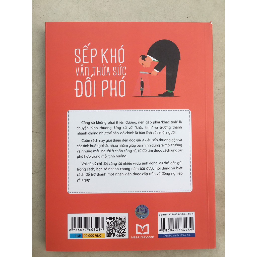 Sách : Sếp Khó Vẫn Thừa Sức Đối Phó