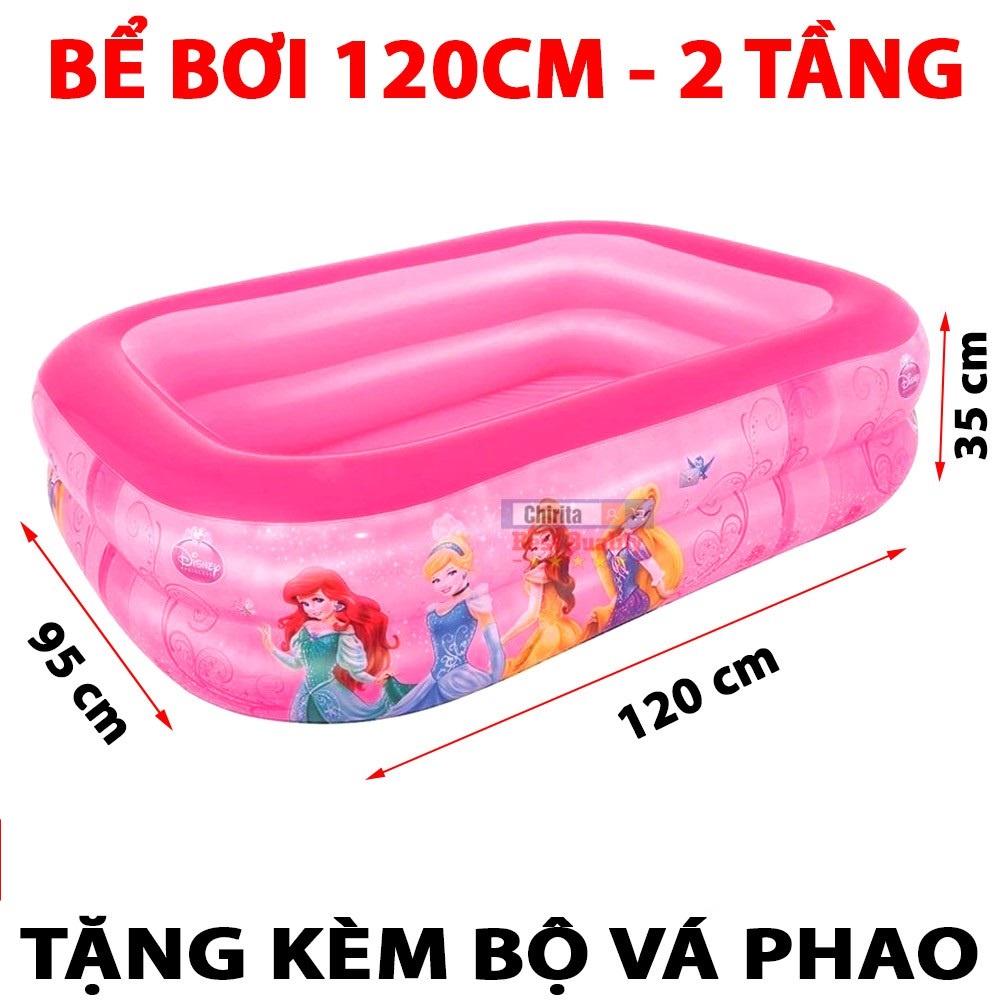 BỂ BƠI PHAO BƠI 1,2M/1,3M/1,5M/1,8M/2,1M CHỮ NHẬT 3 TẦNG