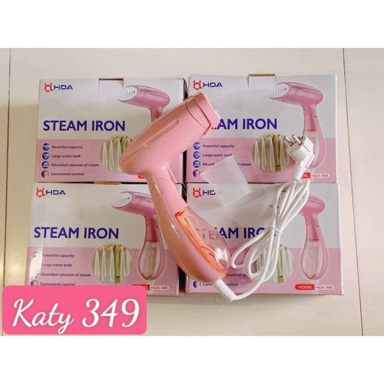 Bàn ủi hơi nước, Bàn là hơi nước cầm tay, gấp siêu gọn HDA STEAM IRON.ĐTBX!