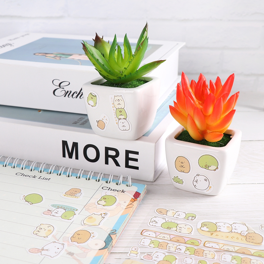 Nhãn Dán Trang Trí Phong Cách Nhật Bản DIY