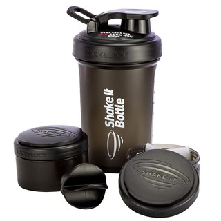 Bình Lắc SHAKE IT Lock&Lock 600ml Màu Đen HAP945BLK - Larva Store