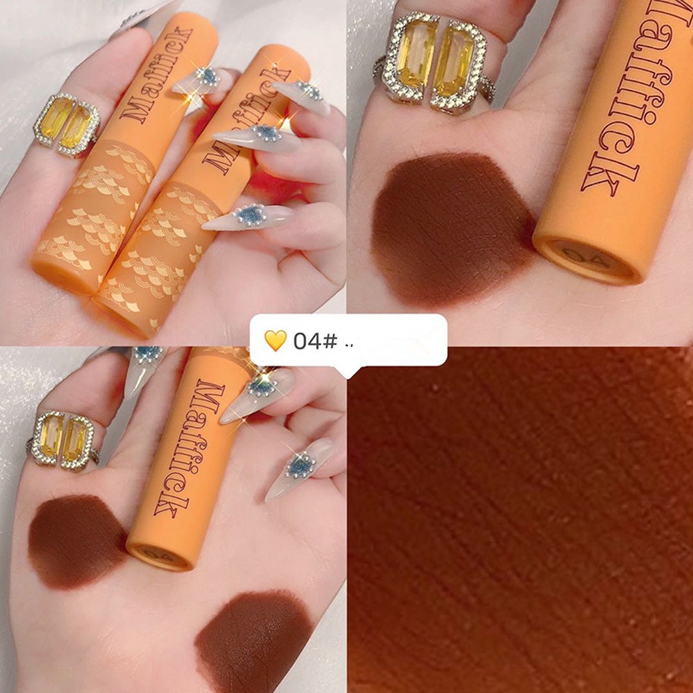 [Hàng mới về] Son lì mềm mịn như nhung chống thấm nước và lâu trôi