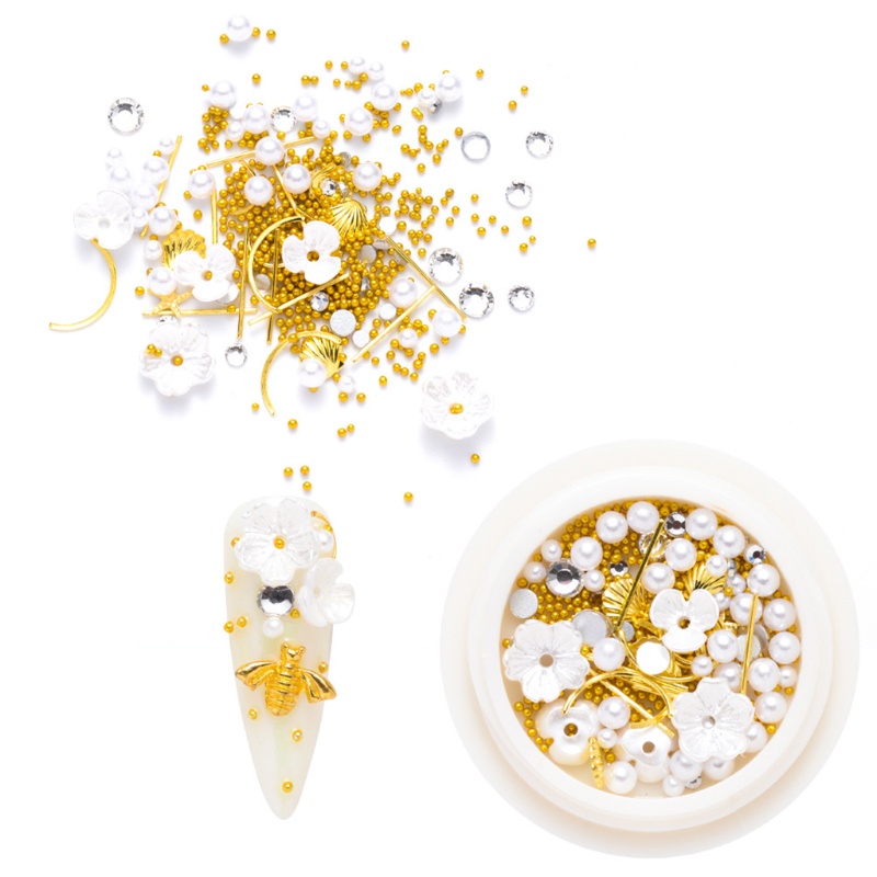 Hạt Pha Lê 3D Lấp Lánh Nhiều Hình Dạng Dùng Trang Trí Móng Tay Nghệ Thuật