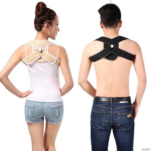 Đai lưng chống gù hỗ trợ cột sống,  Xương Bả vai, xương đòn