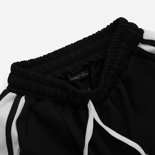 Quần short thun BASIC DA CÁ ngắn unisex nam nữ màu đen