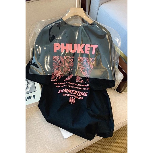 NRVP Áo thun 100% cotton tay ngắn cổ tròn phong cách Hàn Quốc thời trang cho nữ