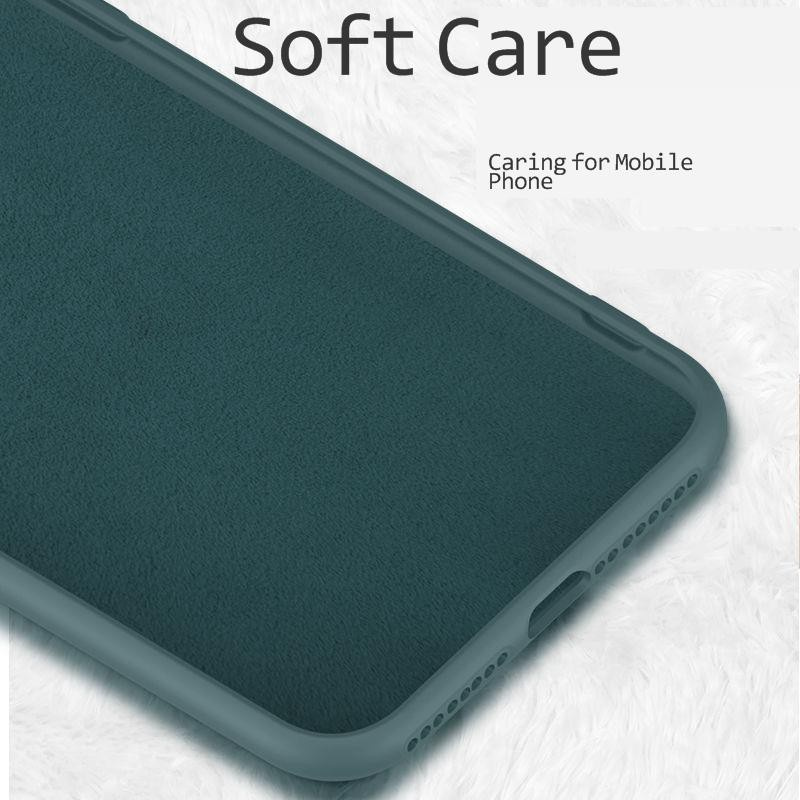 Ốp điện thoại mềm chống rơi có giá đỡ thích hợp cho iphone 12 12pro 12promax 7plus 11 Pro X Xs Max 8plus 8 7 Se2