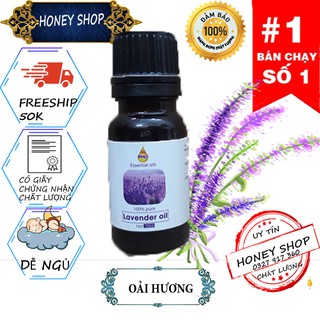 [XÃ HÀNG] [TINH DẦU] Tinh Dầu Oải Hương Lavender Nguyên Chất _ 10ml