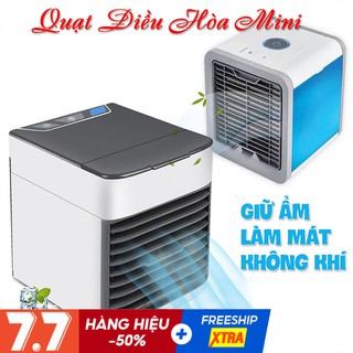 Điều hòa mini, Quạt điều hòa hơi nước để bàn, Máy lạnh mini - Giữ Ẩm Làm Sạch Làm Mát Không Khí - SIÊU HOT Hè  2021