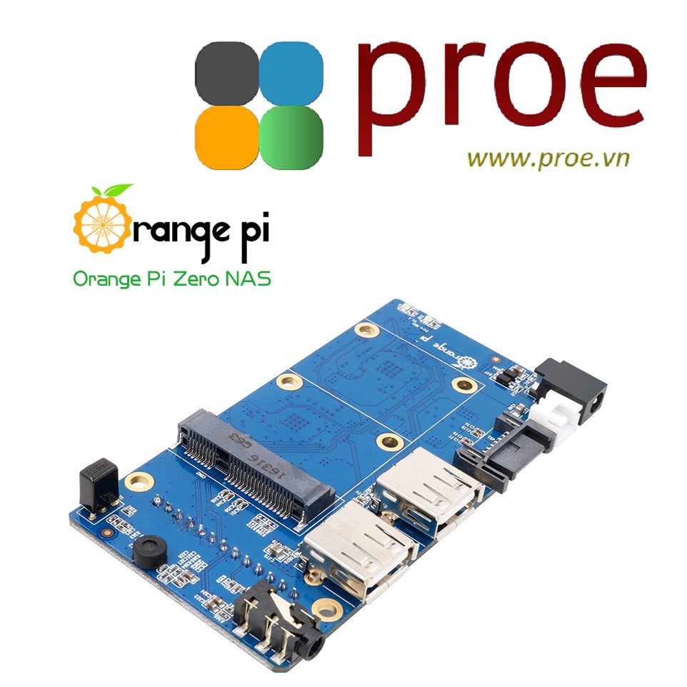 Mạch mở rộng Orange pi zero NAS