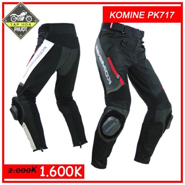 Quần giáp bảo hộ mô tô xe máy Komine PK 717
