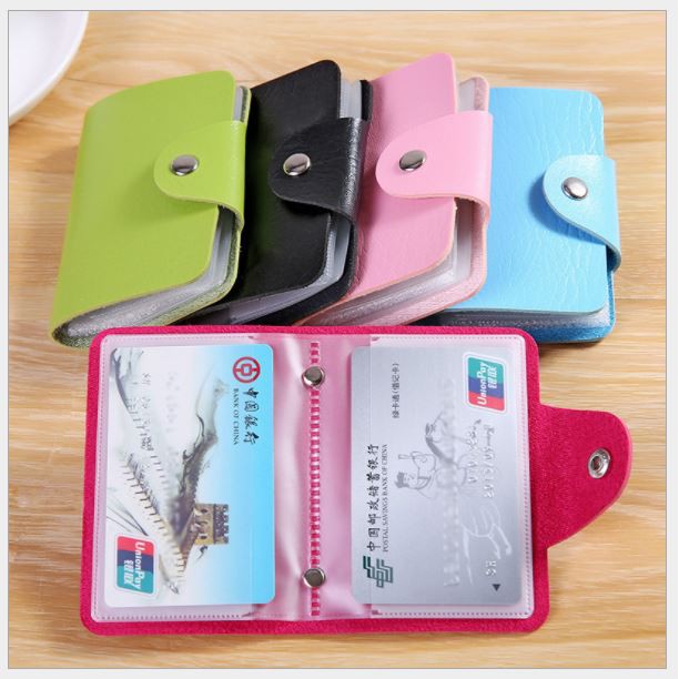 Ví đựng 24 thẻ các loại có khóa bấm