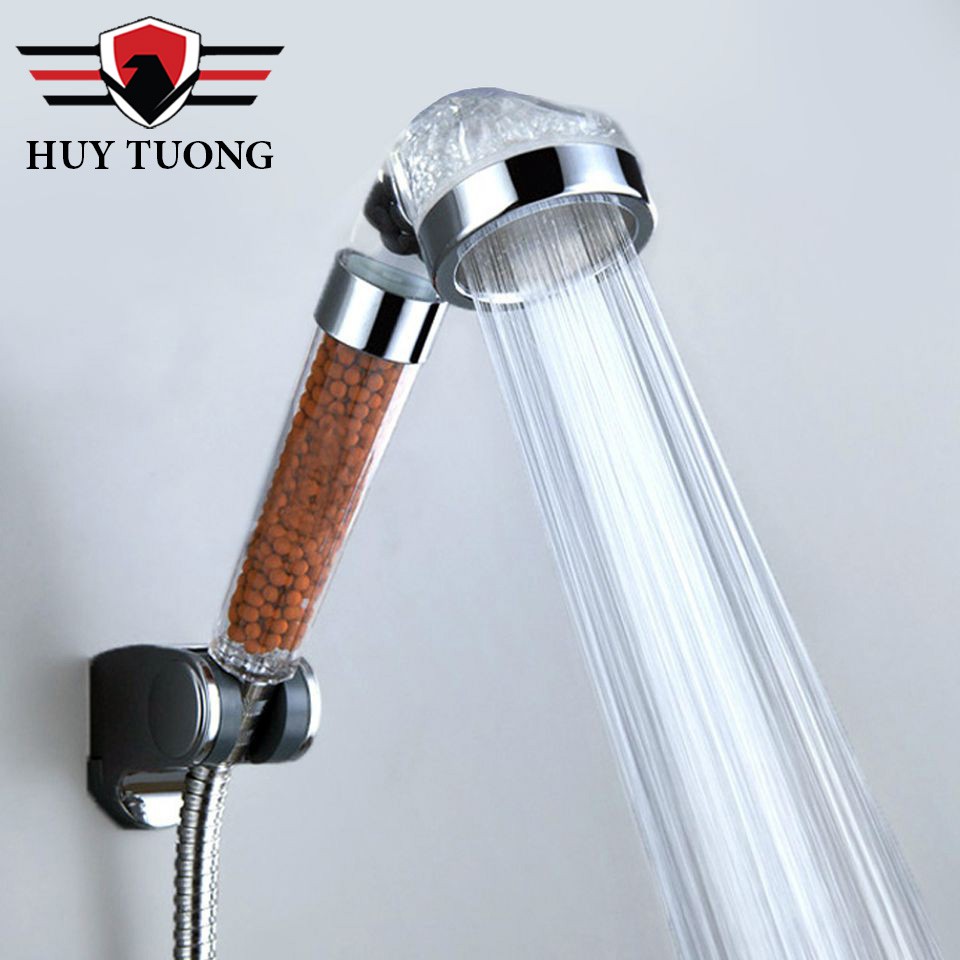 Vòi sen,sen tắm cao cấp lọc nước công nghệ Nano tăng áp ( Full bộ và đầu vòi sen lẻ ) - Huy Tưởng