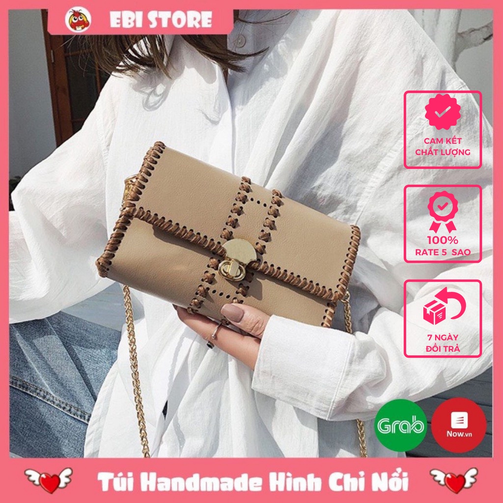 Set Nguyên Liệu Làm Túi Handmade Túi Hình Chỉ Nổi Độc Lạ Dành Cho Nữ