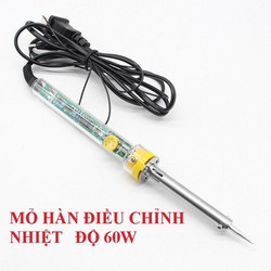 GIÁ SỈ  Mỏ Hàn Trong Suốt NO. 907S Có Thể Điều Chỉnh Nhiệt Độ 60W bền đẹp