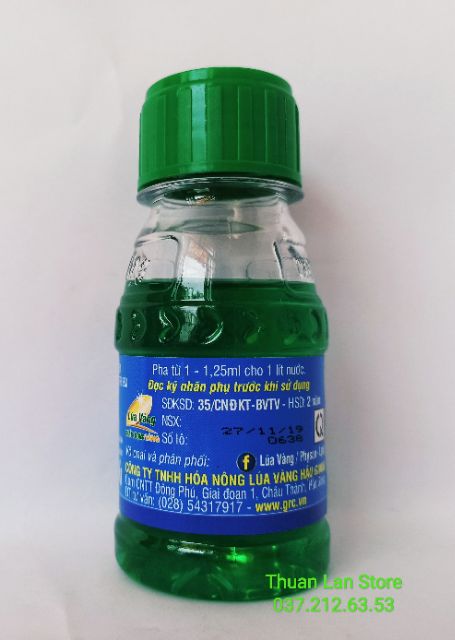 Thuốc Sát Khuẩn Trừ Nấm Bệnh PHYSAN 20SL (Lọ 100ml)