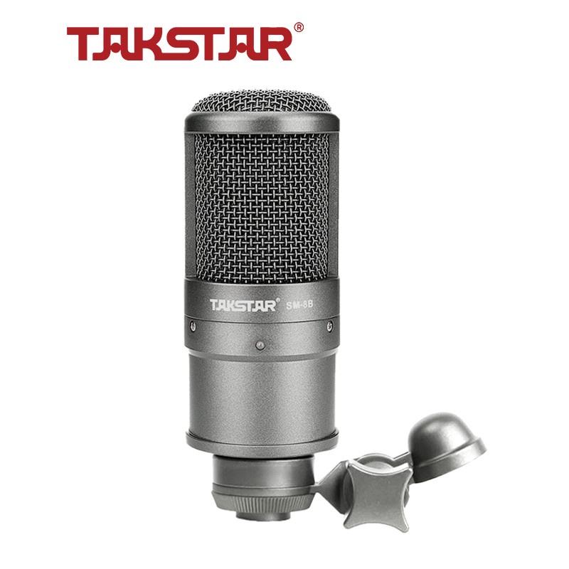 Mic thu âm, livestream, karaoke TAKSTAR SM-8B [BẢO HÀNH 12 THÁNG]