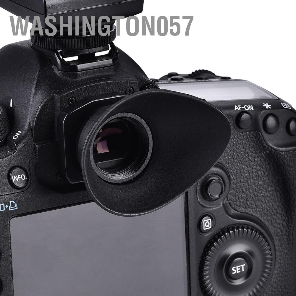 Nắp nhựa dẻo bảo vệ ống kính máy ảnh màu đen cho Canon EOS 5DIII 1DX 7D