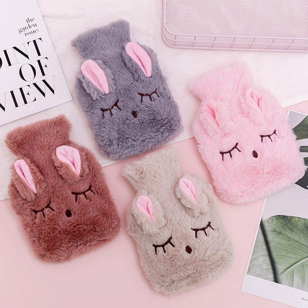 YIYU 1 Túi Chườm Nóng Bằng Vải Lông Giữ Ấm Bụng Chống Nổ Có Thể Tháo Rời