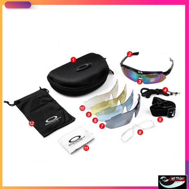 Kính Thể Thao Đa Năng Ôm Chặt Khuôn Mặt Mắt Kính Đua Xe Đạp Chạy Bộ Đi MôTô | BigBuy360 - bigbuy360.vn