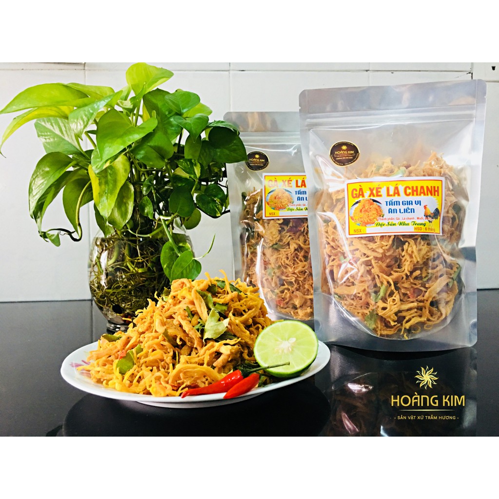 🔥 Khô gà lá chanh🔥 Giòn dai, vị cay, đậm đà