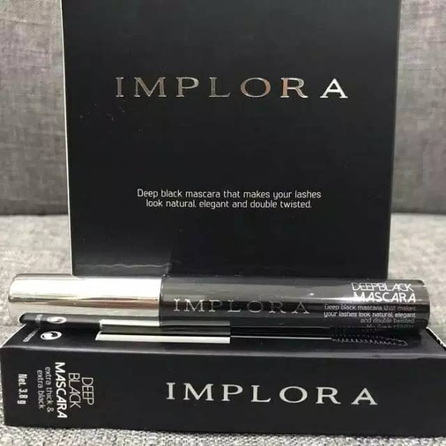 (hàng Mới Về) Mascara Màu Đen Kháng Nước Chuốt Mi Cong Vút Và Dài Hơn Implora | BigBuy360 - bigbuy360.vn