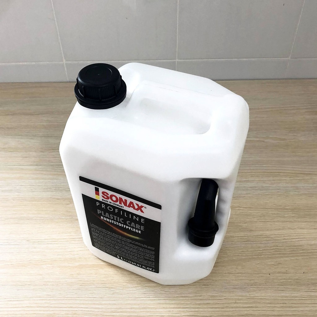 Bảo dưỡng nhựa nội ngoại thất ô tô Sonax Plastic Care 5 Lít