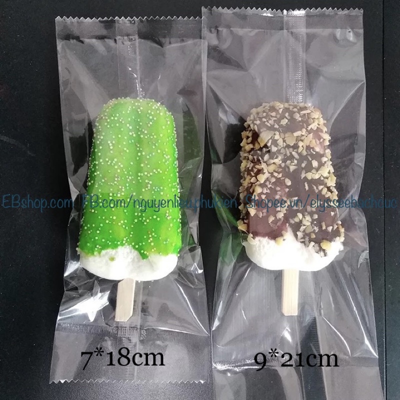 TÚI ĐỰNG KẸO QUE, ĐỰNG KEM, ĐỰNG CAKEPOP TRONG NHIỀU CỠ VÀ DÂY BUỘC