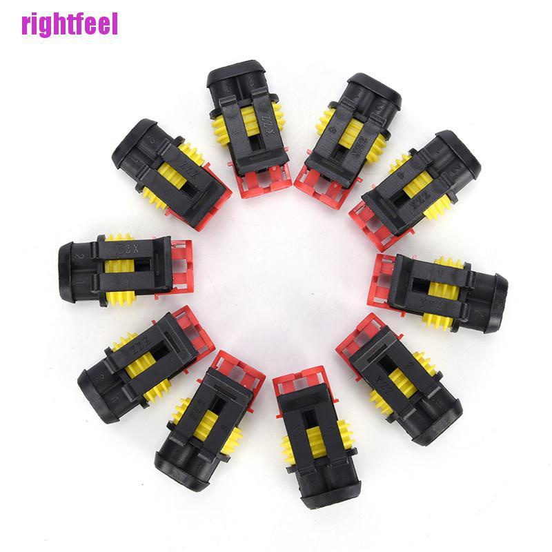 Bộ 10 Dây Nguồn 2 Pin Chống Thấm Nước Cho Xe Hơi