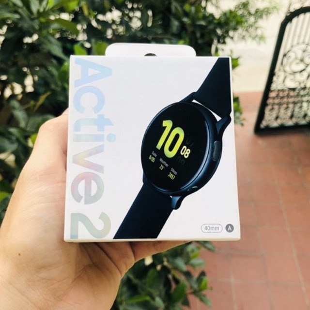 (KM Dán)Đồng Hồ Samsung Galaxy Watch Active 2 40mm,44mm viền nhôm dây silicon - Chính Hãng SSVN