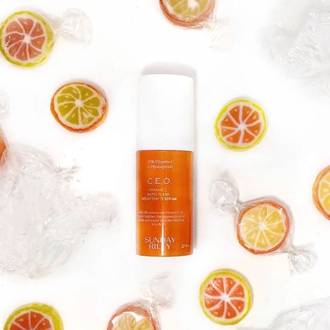 Serum tinh chất dưỡng trắng da Sunday Riley C.E.O 15% Vitamin C Rapid Flash Brightening