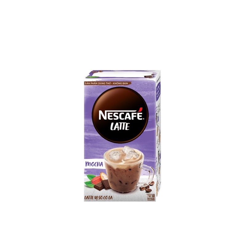 Cà phê hòa tan Nescafé Latte vị sô cô la