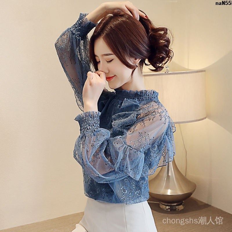 Áo Sơ Mi Chiffon Xuân Thu Phong Cách Phương Tây Thời Trang Cho Nữ 2022
