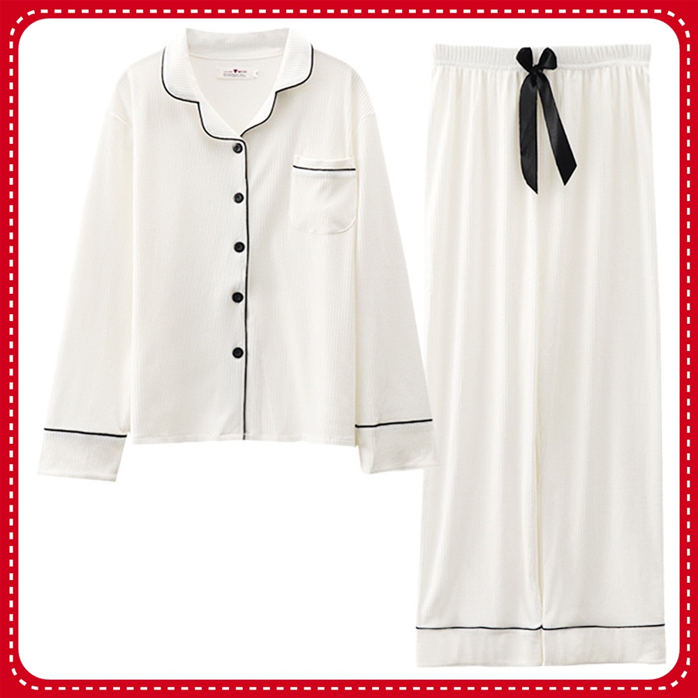 Đồ Ngủ Pijama Dài Tay, Bộ Ngủ Dài Tay Đáng Yêu Nhiều Màu | BigBuy360 - bigbuy360.vn