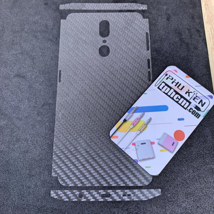 Dán mặt lưng Carbon Oppo F11