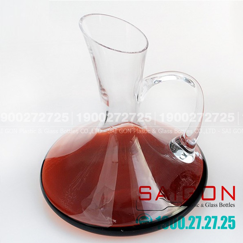 Bình Rót Decanter Nude Pitcher 1000ml | Thủy tinh Cao Cấp, nhập khẩu Thổ nhĩ Kỳ