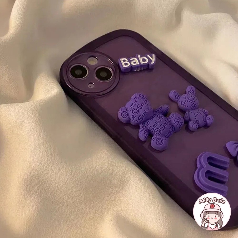 Ốp Điện Thoại TPU Mềm Trong Suốt Hình Thỏ 3D Chống Mồ Hôi Cho Iphone 14 Pro Max 11 7Plus 13 12 11 Pro Max X XS 12 13 XR