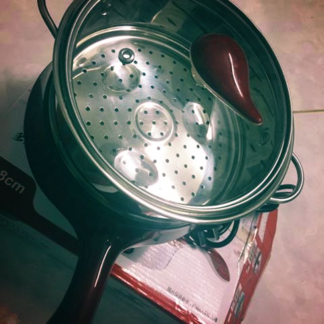 Nồi chiên hấp mini đa năng