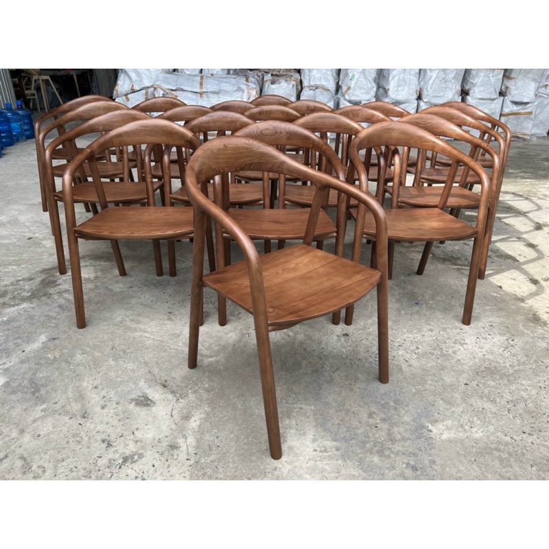 Ghế gỗ cafe neva nệm cao cấp
