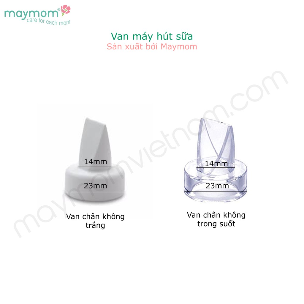 Van Chân Không Máy Hút Sữa Spectra, Avent, Unimom, Rozabi (bộ 4van )