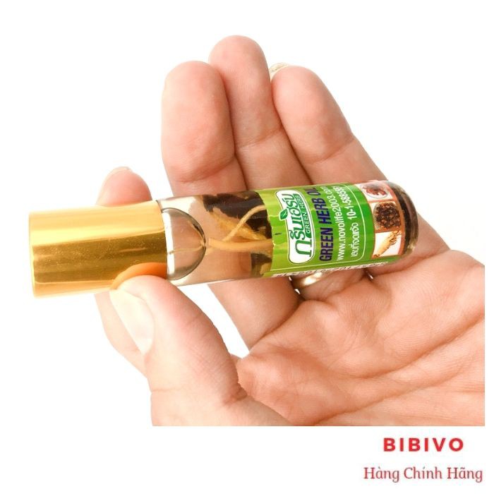 Dầu Gió Lăn Thảo Dược Sâm Thái Lan 8ml - Mẫu mới