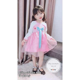Váy kiểu hanbok cho bé gái