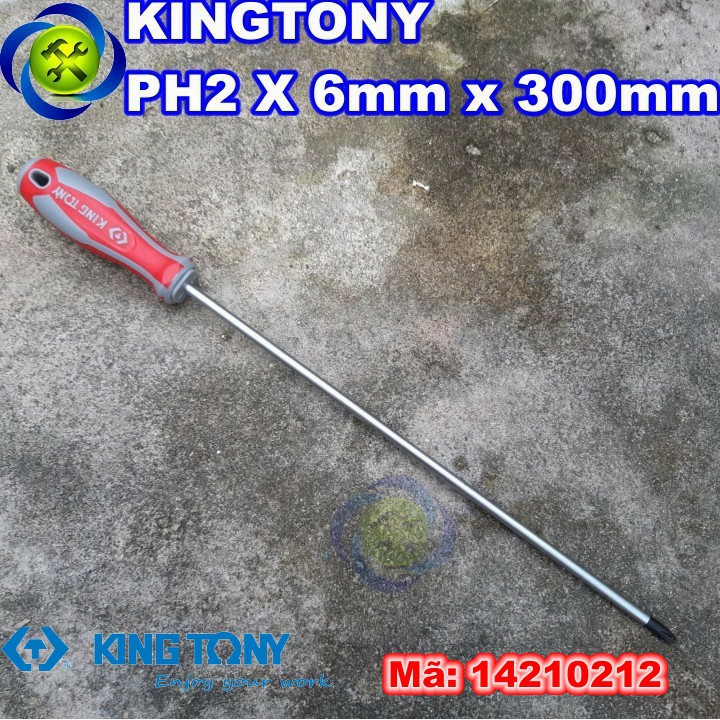 Vít bake Kingtony 14210212 PH2 x 6 x 300mm dài 300mm