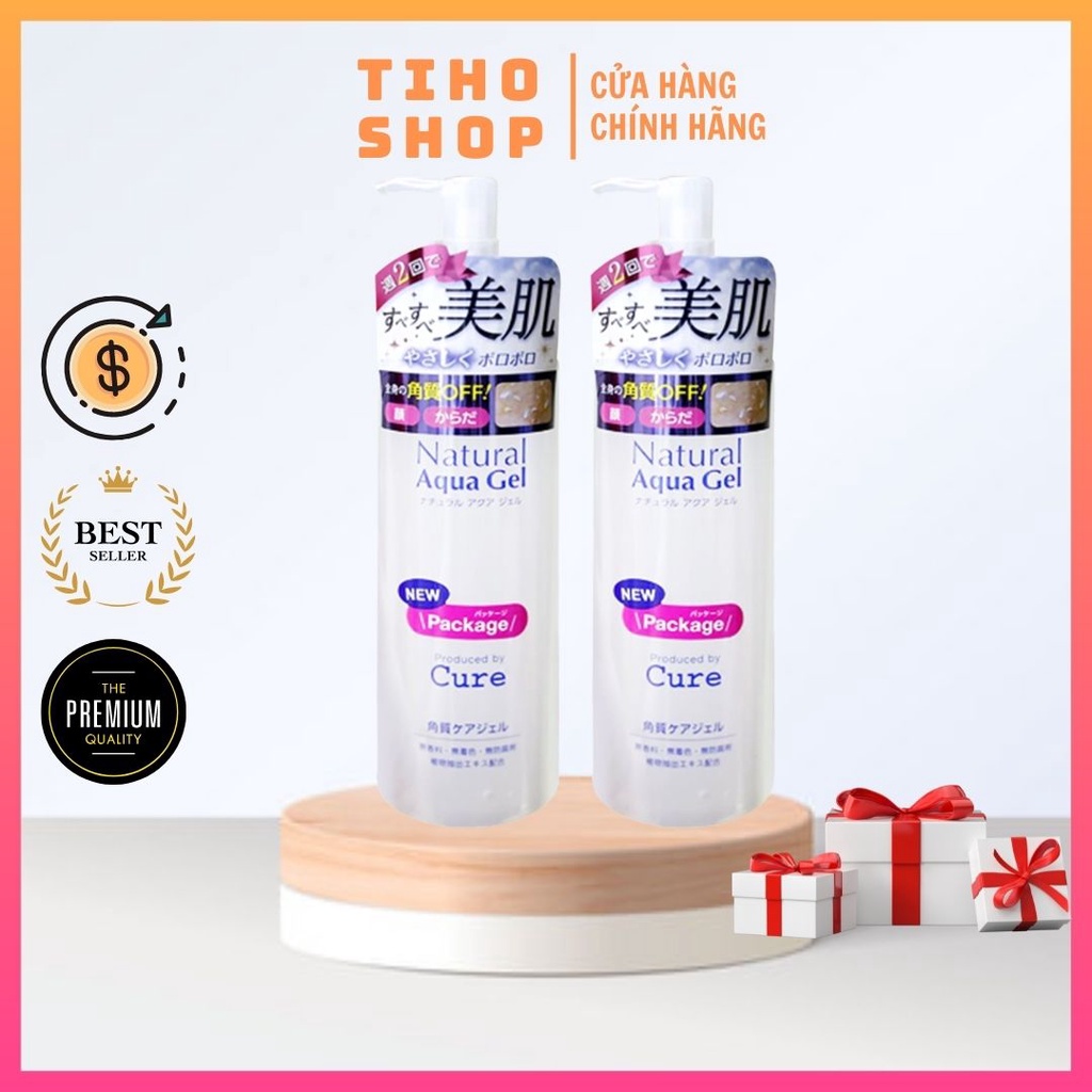 Tẩy da chết Cure Natural Aqua Gel Nhật Bản 250ml